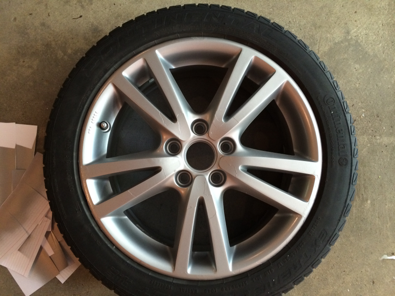 Illustration for article titled Plasti Dip Wheel Refinishing | Before & After (pics)